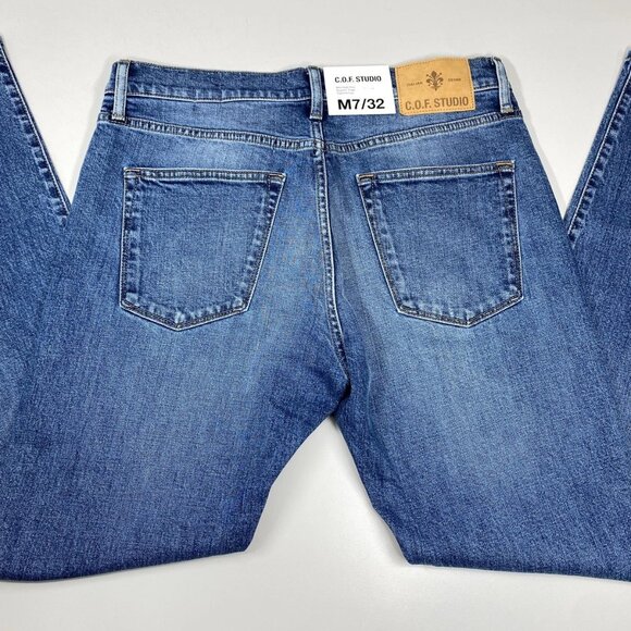 COF Studio M7 Organic Cotton Comfort-Stretch Jeans – Size 32 (NWT) - Picture 4 of 12